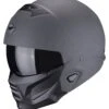 EXO-Combat II Graphite Motorhelm 1 EXO-Combat II Graphite Motorhelm -Scorpion 027344 102 1 Scorpion EXO Combat II Graphite Helmet