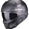 EXO-Combat II Xenon Motorhelm 1 EXO-Combat II Xenon Motorhelm -Scorpion 027345 211 1 Scorpion EXO Combat II Xenon Helmet 7