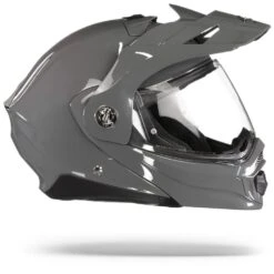 Scorpion ADX-2 Solid Cement Grijs Adventure Helm