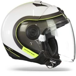 Scorpion EXO-City Roll Pearl Wit-Neon Geel Jethelm -Scorpion Scorpion Exo City Roll Pearl White Neon Yellow.29