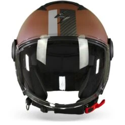 Scorpion EXO-City Strada Mat Bruin-Zwart Jethelm