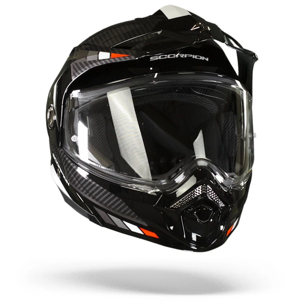 Scorpion ADX-2 Camino Zwart-Silver-Rood Adventure Helm 6 Scorpion ADX-2 Camino Zwart-Silver-Rood Adventure Helm - Afbeelding 4