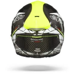 Scorpion EXO-1400 Carbon Air Aranea Zwart-Neon Geel Integraalhelm
