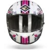 Scorpion EXO-390 Chica II Wit Roze Integraalhelm -Scorpion Scorpion exo 390 chica II white pink.01