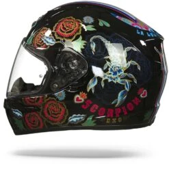 Scorpion EXO-390 Chica II Zwart Blauw Rood Integraalhelm -Scorpion Scorpion exo 390 chica II black blue red.11