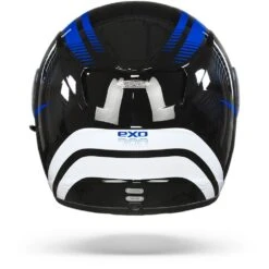 Scorpion EXO-390 Sting Zwart Blauw Integraalhelm -Scorpion Scorpion exo 390 sting black blue.19