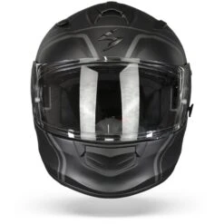 Scorpion EXO-491 West Mat Zwart Zilver Integraalhelm -Scorpion Scorpion exo 491 west matt black silver.01