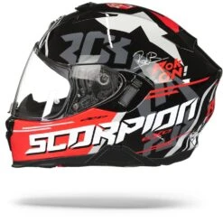 Scorpion EXO-520 Air Rok Bagoros Zwart Rood Integraalhelm -Scorpion Scorpion exo 520 air rok bagoros black red.11