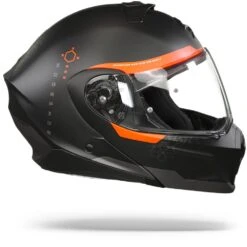 Scorpion EXO-930 Shot Mat Zwart-Rood Systeemhelm -Scorpion Scorpion exo 930 shot matt black red.29