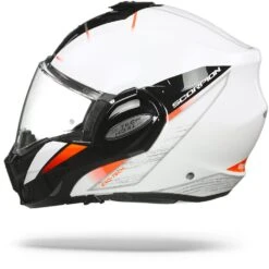 Scorpion EXO-Tech Primus Pearl Wit-Zwart Systeemhelm -Scorpion Scorpion exo texh primus pearl white black.11
