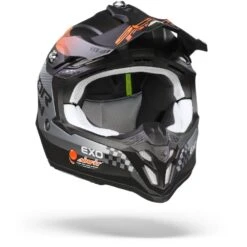 Scorpion VX-16 Air Soul Mat Zwart-Oranje Crosshelm 12 Scorpion VX-16 Air Soul Mat Zwart-Oranje Crosshelm -Scorpion Scorpion vx 16 air soul matt black orange.35
