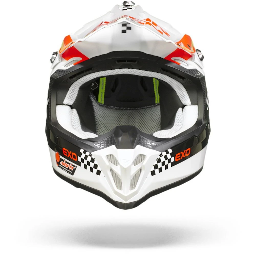 Scorpion VX-16 Air Soul Wit-Rood Crosshelm 3 Scorpion VX-16 Air Soul Wit-Rood Crosshelm