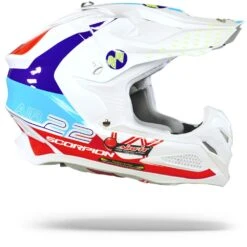Scorpion VX-22 Air Ares Wit-Blauw-Rood Crosshelm 10 Scorpion VX-22 Air Ares Wit-Blauw-Rood Crosshelm -Scorpion Scorpion vx 22 air ares white blue red.29