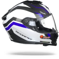 Scorpion EXO-1400 Air Fortuna Wit Blauw Integraalhelm 15 Scorpion EXO-1400 Air Fortuna Wit Blauw Integraalhelm -Scorpion ScorpionExo 1400AirFortunaWhiteBlueGlossy.29