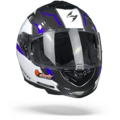 Scorpion EXO-1400 Air Fortuna Wit Blauw Integraalhelm 14 Scorpion EXO-1400 Air Fortuna Wit Blauw Integraalhelm -Scorpion ScorpionExo 1400AirFortunaWhiteBlueGlossy.35