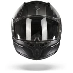 Scorpion Exo-520 Evo Air Cover Matt Zwart-Zilver Integraalhelm -Scorpion Scorpion 520 air Cover Matt Black Silver Full Face Helmet.01
