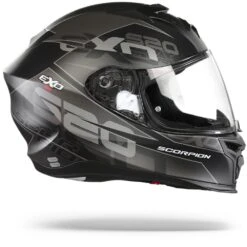Scorpion Exo-520 Evo Air Cover Matt Zwart-Zilver Integraalhelm -Scorpion Scorpion 520 air Cover Matt Black Silver Full Face Helmet.29