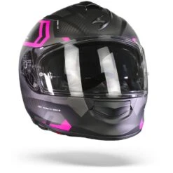 Scorpion EXO-491 Spin Mat Zwart Roze Integraalhelm 12 Scorpion EXO-491 Spin Mat Zwart Roze Integraalhelm -Scorpion Scorpion EXO 491 Spin Matt Black Pink.35