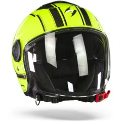 Scorpion EXO-City Scoot Neon Geel Zwart Jethelm -Scorpion Scorpion EXo City Scoot Yellow Black Jet Helmet.35