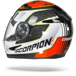 Scorpion EXO-490 Tour Wit Rood Integraalhelm -Scorpion Scorpionexo 490tour.13