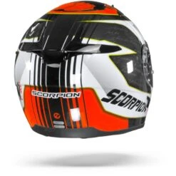 Scorpion EXO-490 Tour Wit Rood Integraalhelm