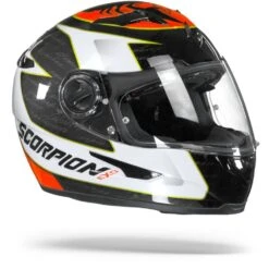 Scorpion EXO-490 Tour Wit Rood Integraalhelm -Scorpion Scorpionexo 490tour.31