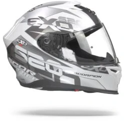 Scorpion EXO-520 Air Cover Wit Zilver Integraalhelm -Scorpion Scorpionexo 520aircoverwhitesilver.29