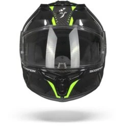Scorpion EXO-520 Air Laten Zwart Neon Geel Integraalhelm