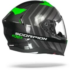 Scorpion EXO-520 Air Shade Zwart Groen Integraalhelm -Scorpion Scorpionexo 520airshadeblackgreen.25