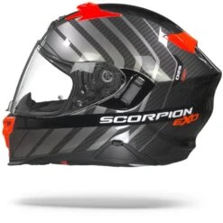 Scorpion EXO-520 Air Shade Zwart Rood Integraalhelm -Scorpion Scorpionexo 520airshadeblackred.11