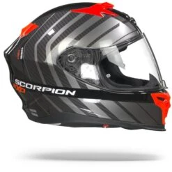 Scorpion EXO-520 Air Shade Zwart Rood Integraalhelm -Scorpion Scorpionexo 520airshadeblackred.29