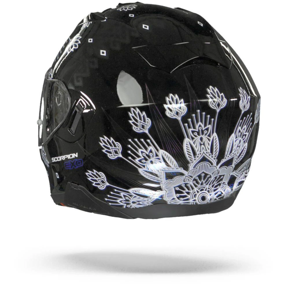 Scorpion EXO-520 Air Tina Zwart Chameleon Integraalhelm 8 Scorpion EXO-520 Air Tina Zwart Chameleon Integraalhelm - Afbeelding 6