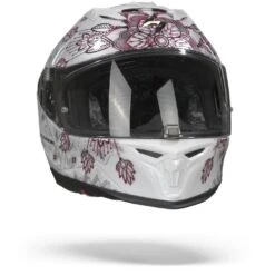 Scorpion EXO-520 Air Tina Parel Wit Zilver Integraalhelm -Scorpion Scorpionexo 520airtinapearlwhitesilver.35