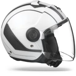 Scorpion EXO-City Scoot Mat Wit Zwart Jethelm