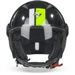 Scorpion EXO-City Strada Pearl Zwart Wit Neon Geel Jethelm -Scorpion Scorpionexo citystradapearlblackwhiteneonyellowglossy.01