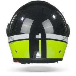 Scorpion EXO-City Strada Pearl Zwart Wit Neon Geel Jethelm -Scorpion Scorpionexo citystradapearlblackwhiteneonyellowglossy.19