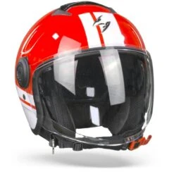 Scorpion EXO-City Strada Rood Wit Wit Jethelm -Scorpion Scorpionexo citystradaredwhitewhiteglossy.35