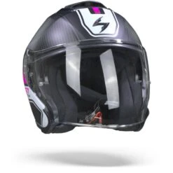 Scorpion EXO-S1 Cross-Ville Mat Zwart Roze Jethelm -Scorpion Scorpionexo s1cross villemattblackpink.35