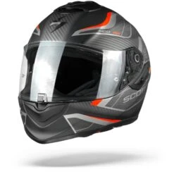 Scorpion EXO-1400 Air Attune Mat Zwart Rood Integraalhelm -Scorpion exo 1400 air attune 2nr matte.04 1