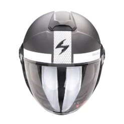 Scorpion Exo-City II Short Mat Zilver Wit Jethelm -Scorpion product foto 2 2 1