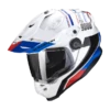 Scorpion ADF-9000 AIR DESERT White-Blue-Red 2 Scorpion ADF-9000 AIR DESERT White-Blue-Red -Scorpion scorpion adf 9000 air desert white blue red full face helmet integralhelm casque integral kask casco integral 1 2
