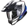 Scorpion Adf-9000 Air Trail Zwart-Blauw-Wit Adventure Helm 1 Scorpion Adf-9000 Air Trail Zwart-Blauw-Wit Adventure Helm -Scorpion scorpion adf 9000 air trail black blue white