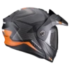 Scorpion ADX-2 Camino Mat Zwart-Silver-Oranje Adventure Helm -Scorpion scorpion adx 2 camino matt black silver orange 3