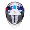 Scorpion ADX-2 Camino Pearl Wit-Blauw-Rood Adventure Helm 2 Scorpion ADX-2 Camino Pearl Wit-Blauw-Rood Adventure Helm -Scorpion scorpion adx 2 camino pearl white blue red 1