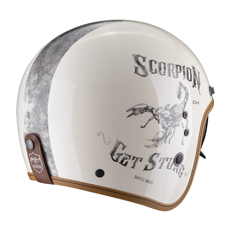 Scorpion Belfast Evo Pique Cream-Zwart Jethelm 3 Scorpion Belfast Evo Pique Cream-Zwart Jethelm