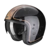 Scorpion Belfast Evo Retrol Zwart-Brown Jethelm -Scorpion scorpion belfast evo retrol black brown