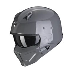 Scorpion Covert-X Solid Cement Grijs Jethelm