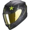 Scorpion EXO-1400 Air Asio Mat Zwart Neon Geel Integraalhelm