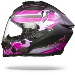 Scorpion EXO-1400 Air Gaia Mat Zwart-Roze Integraalhelm