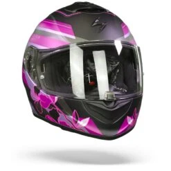 Scorpion EXO-1400 Air Gaia Mat Zwart-Roze Integraalhelm -Scorpion scorpion exo 1400 air gaia matt black pink.35
